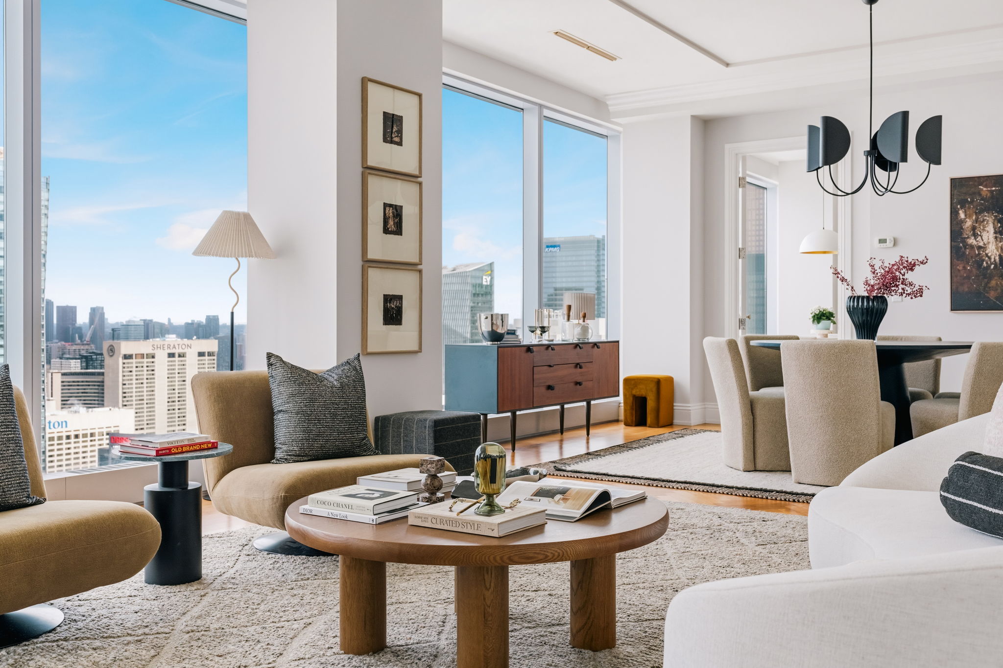 Toronto Ritz Carlton condo after staging